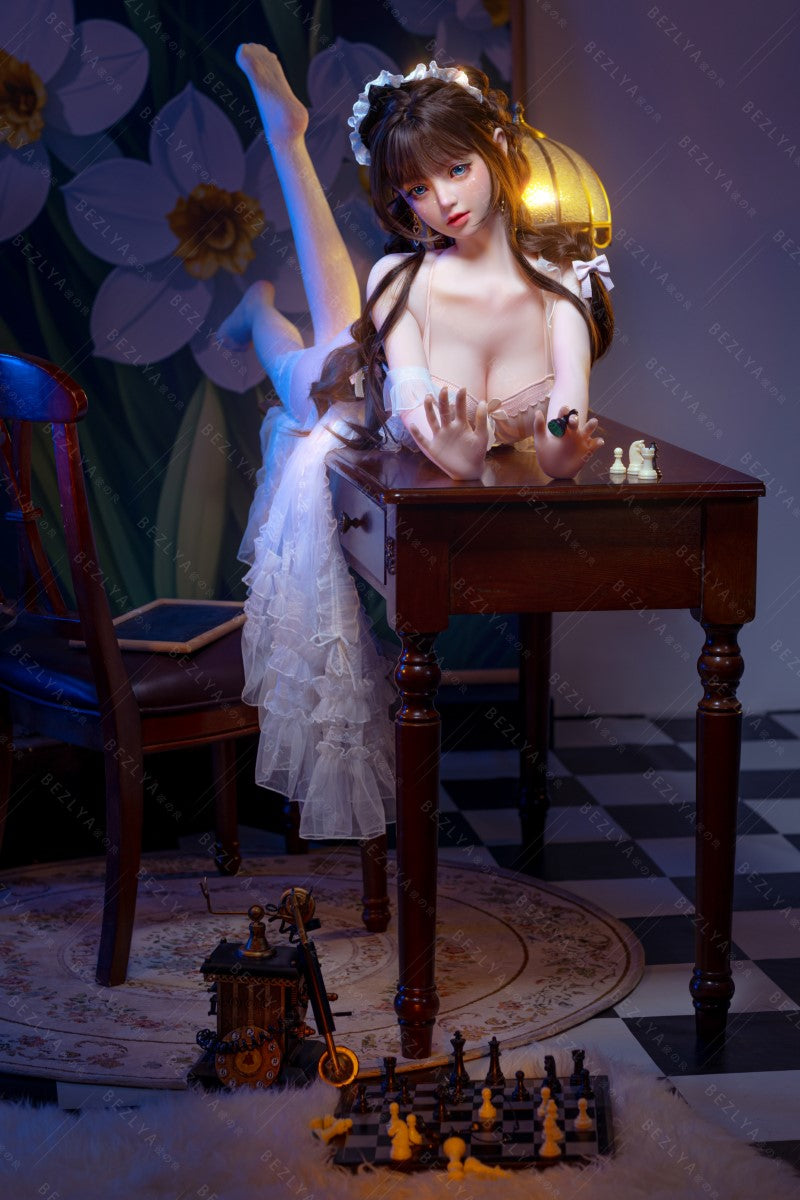 Campanula sexdukke (Bezlya Doll 149 cm D-cup 2.0 TPE+silikone)