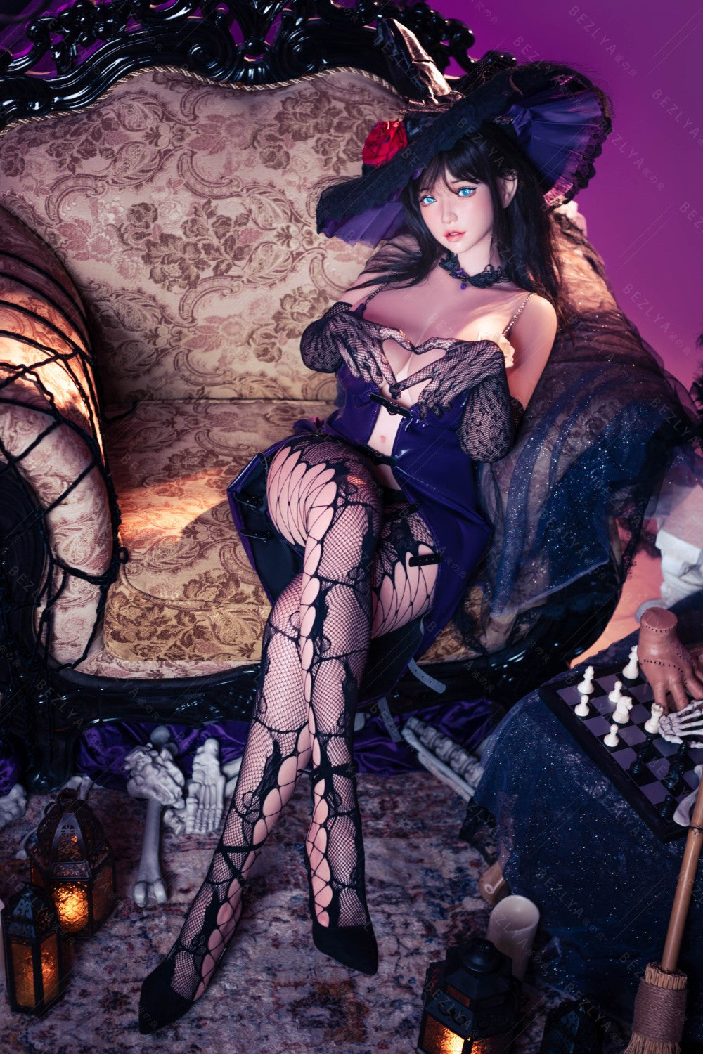 Mandradora sexdukke (Bezlya Doll 160 cm G-cup 2,2L silikone)