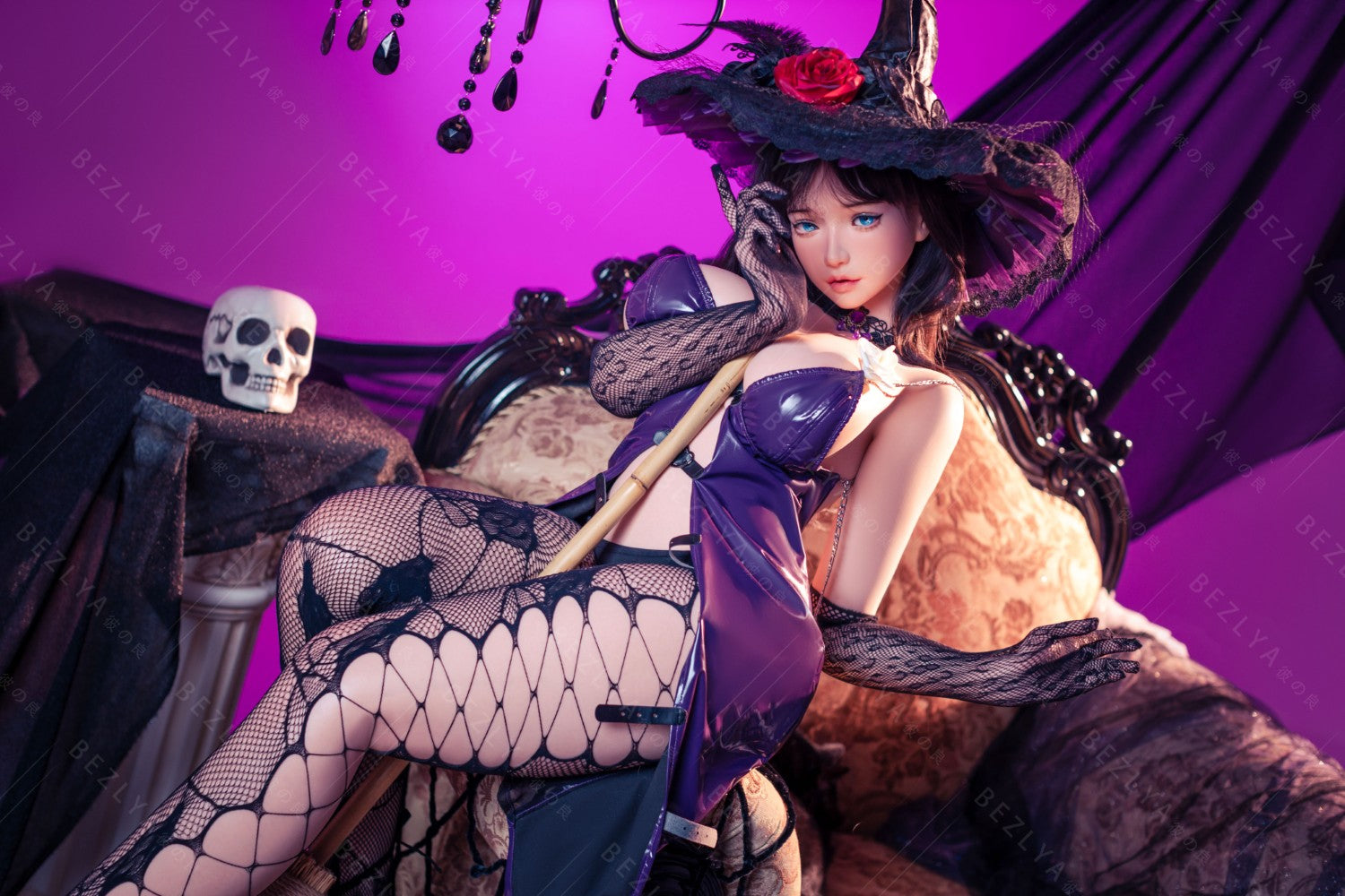 Mandradora sexdukke (Bezlya Doll 160 cm G-cup 2,2L silikone)