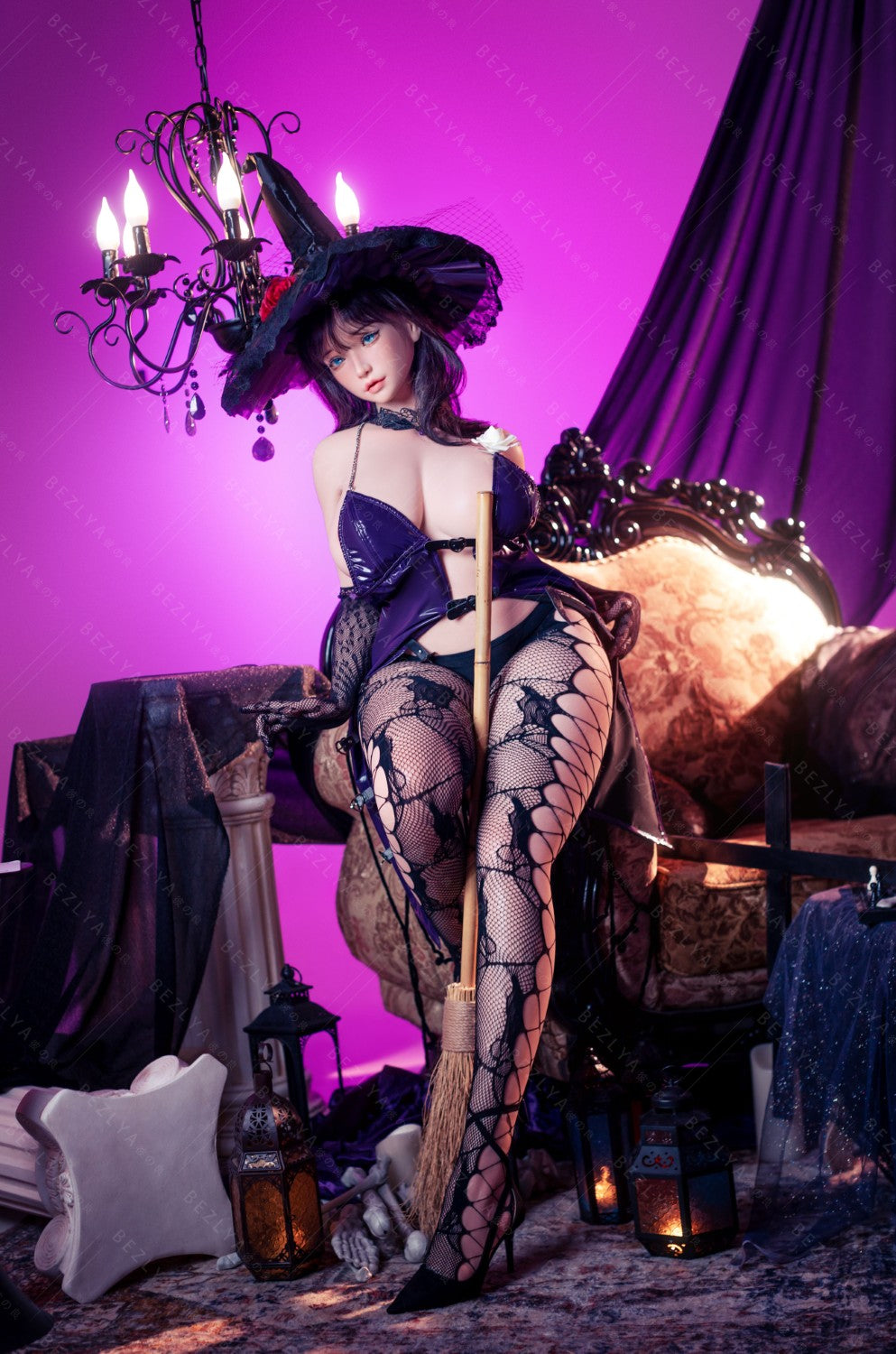 Mandradora sexdukke (Bezlya Doll 160 cm G-cup 2,2L silikone)