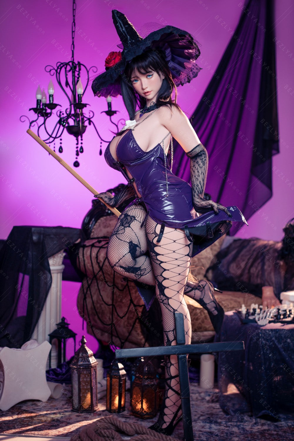 Mandradora sexdukke (Bezlya Doll 160 cm G-cup 2,2L silikone)