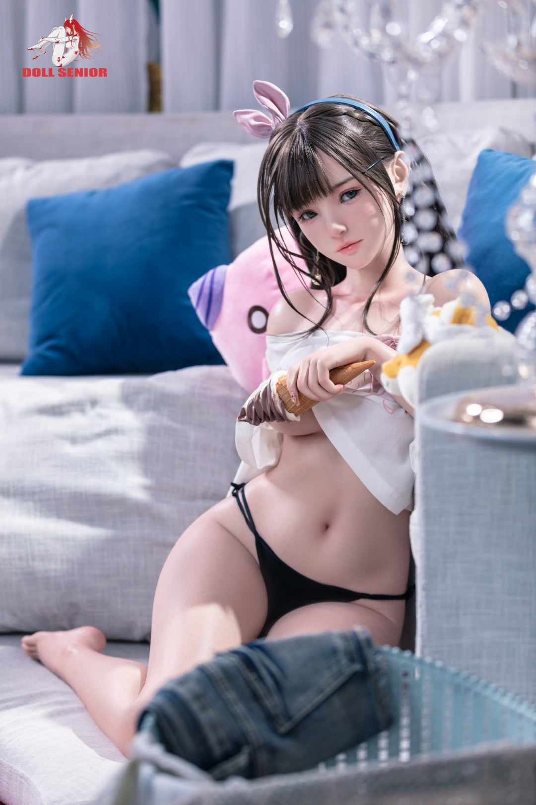 Miye 2 sexdukke (Doll Senior 148 cm D-cup #22 silikone)