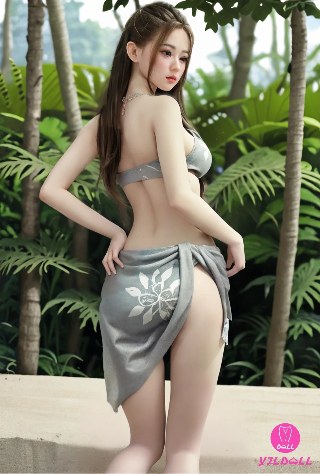 Elliott sexdukke (YJL Doll 168 cm E-cup #402 TPE+silikone)