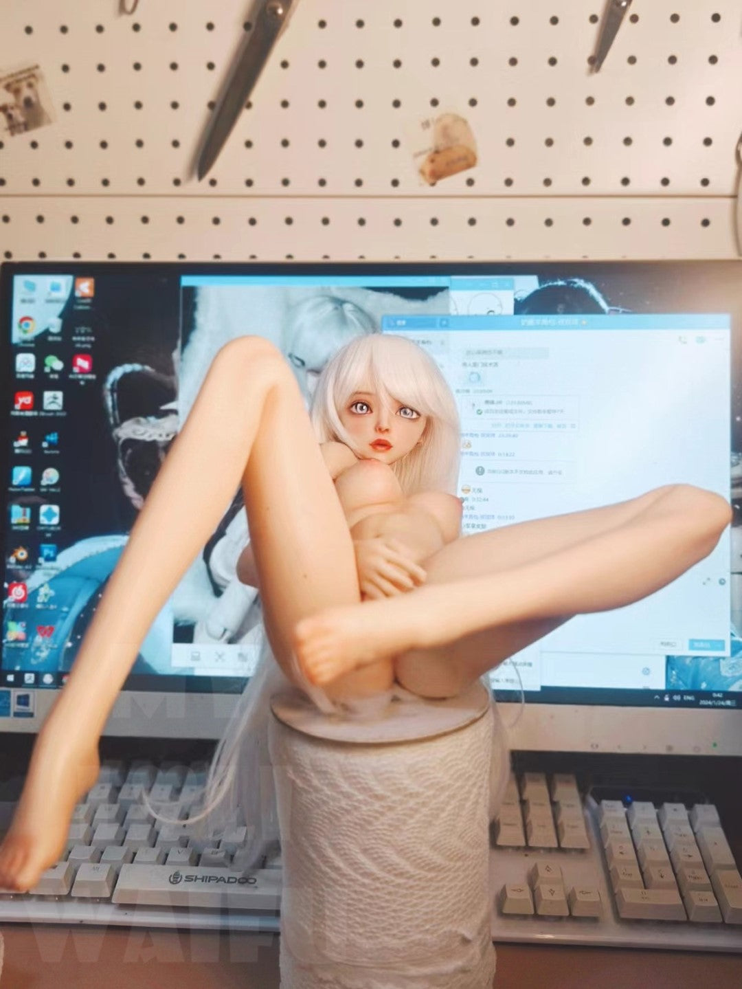 Nanasaki sexdukke (My Loli Waifu 60 cm c-cup #M1 silikone)