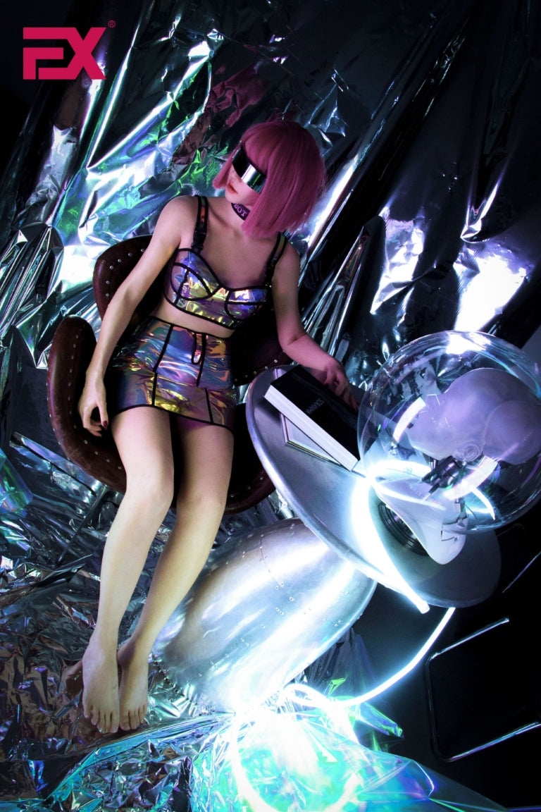 Jie CyberPunk sexdukke (EXDoll 166 cm B-cup #Exclone silikone)