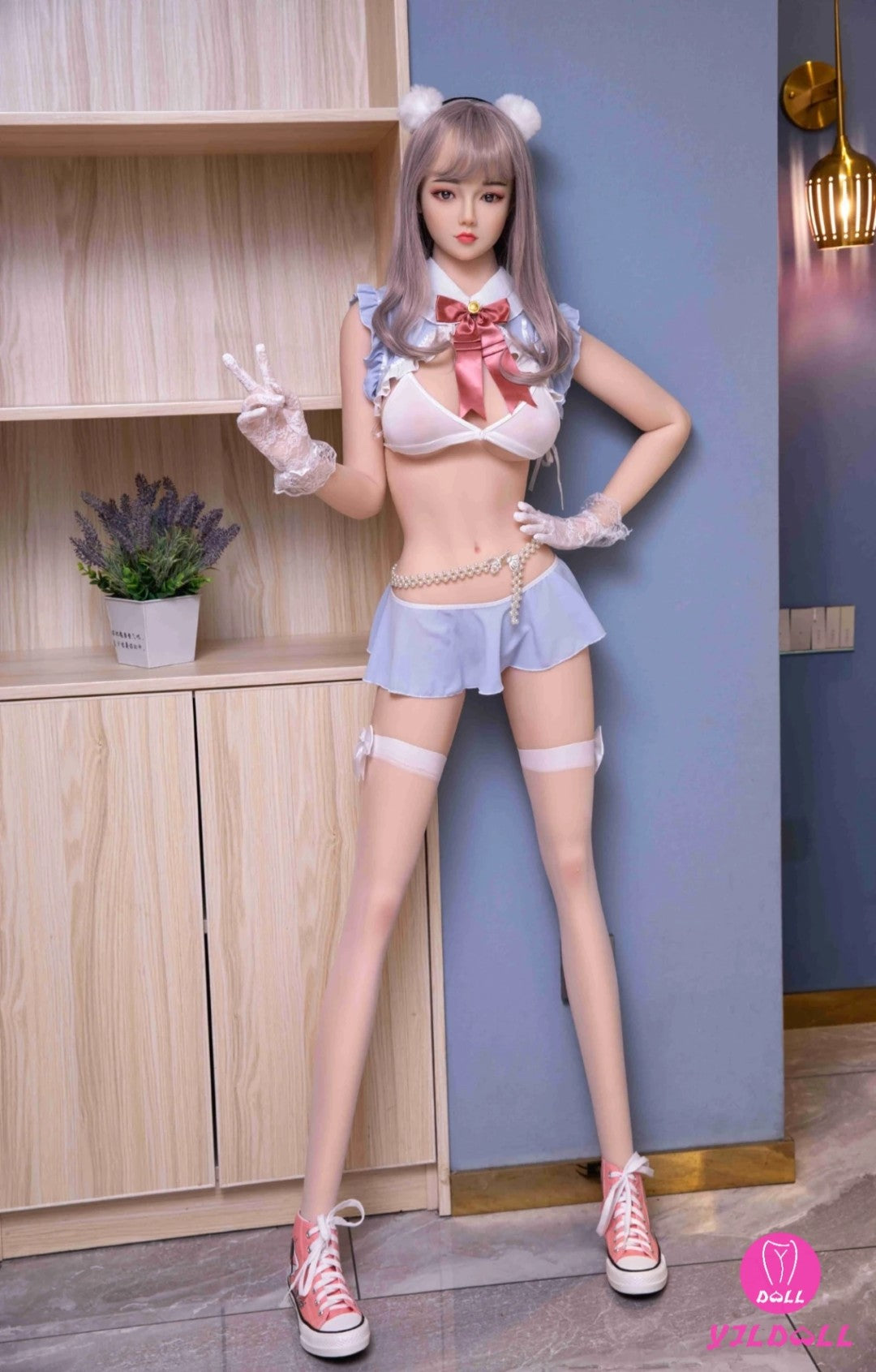 Kongelig sexdukke (YJL Doll 148 cm D-cup #288 TPE+silikone)