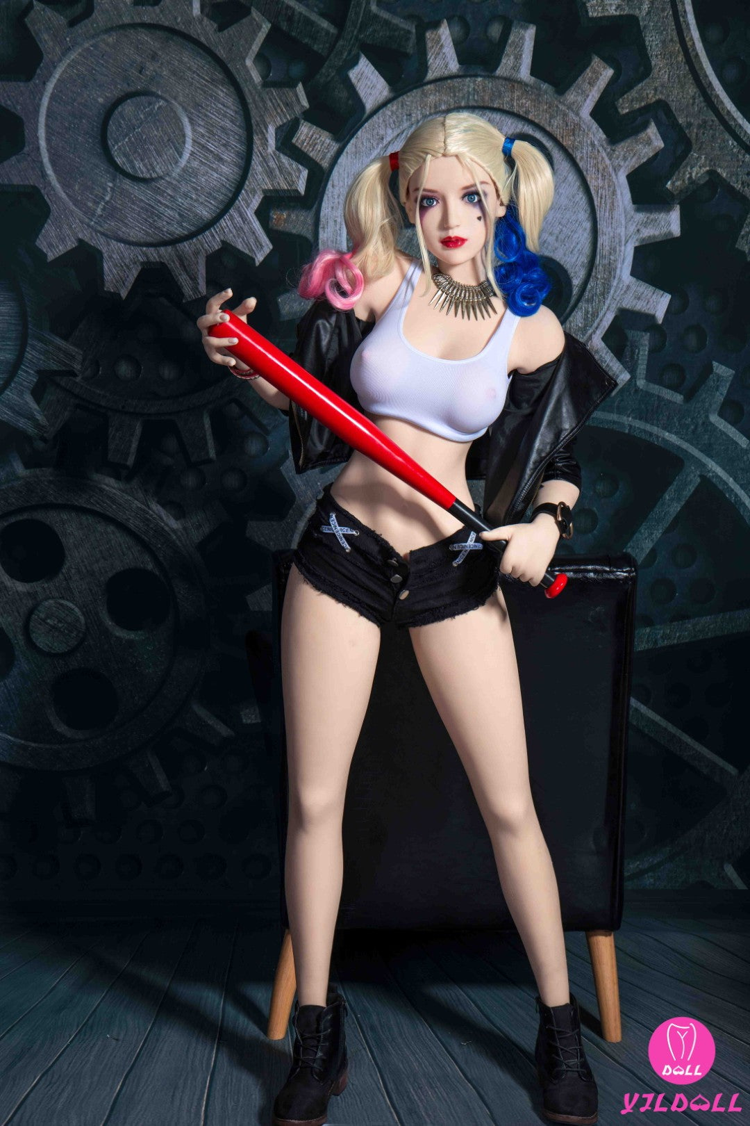Harley Quinn sexdukke (YJL Doll 168 cm C-cup #31 TPE)