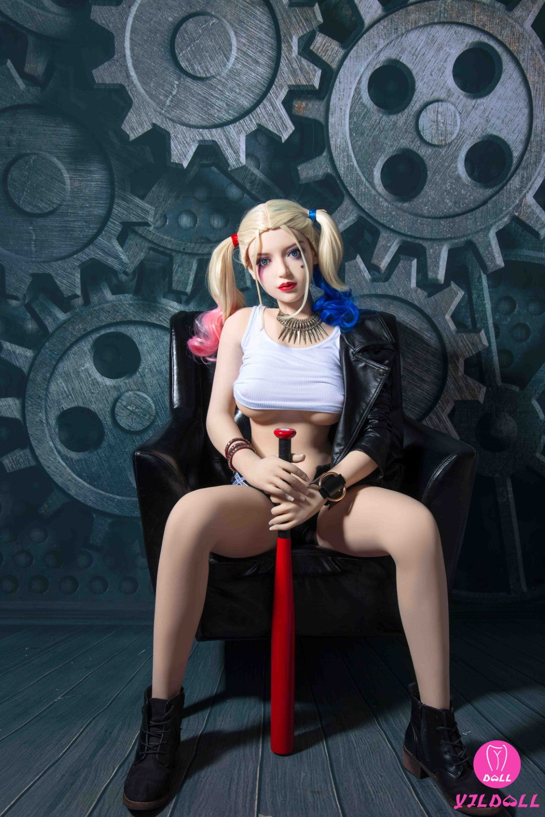Harley Quinn sexdukke (YJL Doll 168 cm C-cup #31 TPE)