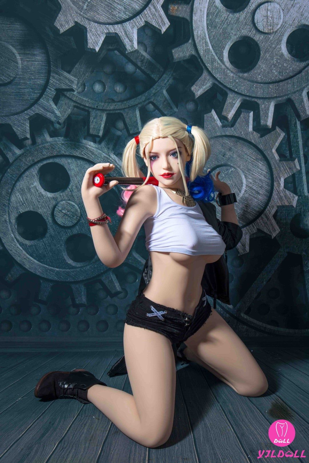 Harley Quinn sexdukke (YJL Doll 168 cm C-cup #31 TPE)