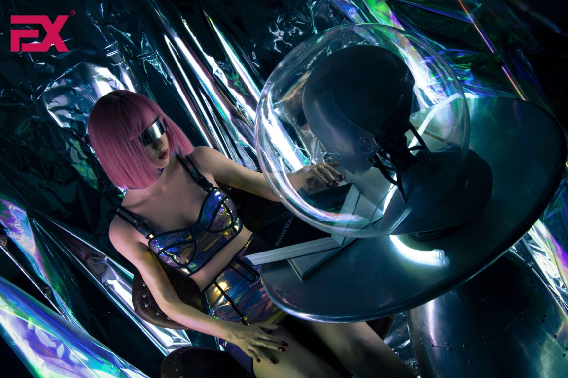 Jie CyberPunk sexdukke (EXDoll 166 cm B-cup #Exclone silikone)