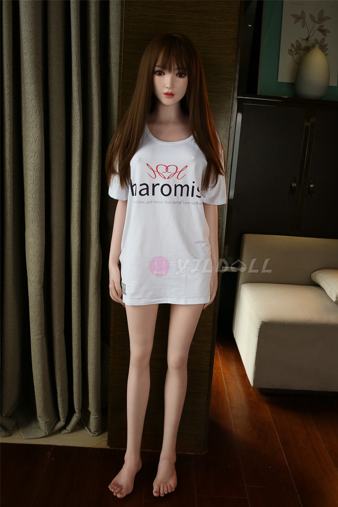 Deng Ting sexdukke (YJL Doll 160 cm D-cup silikone)