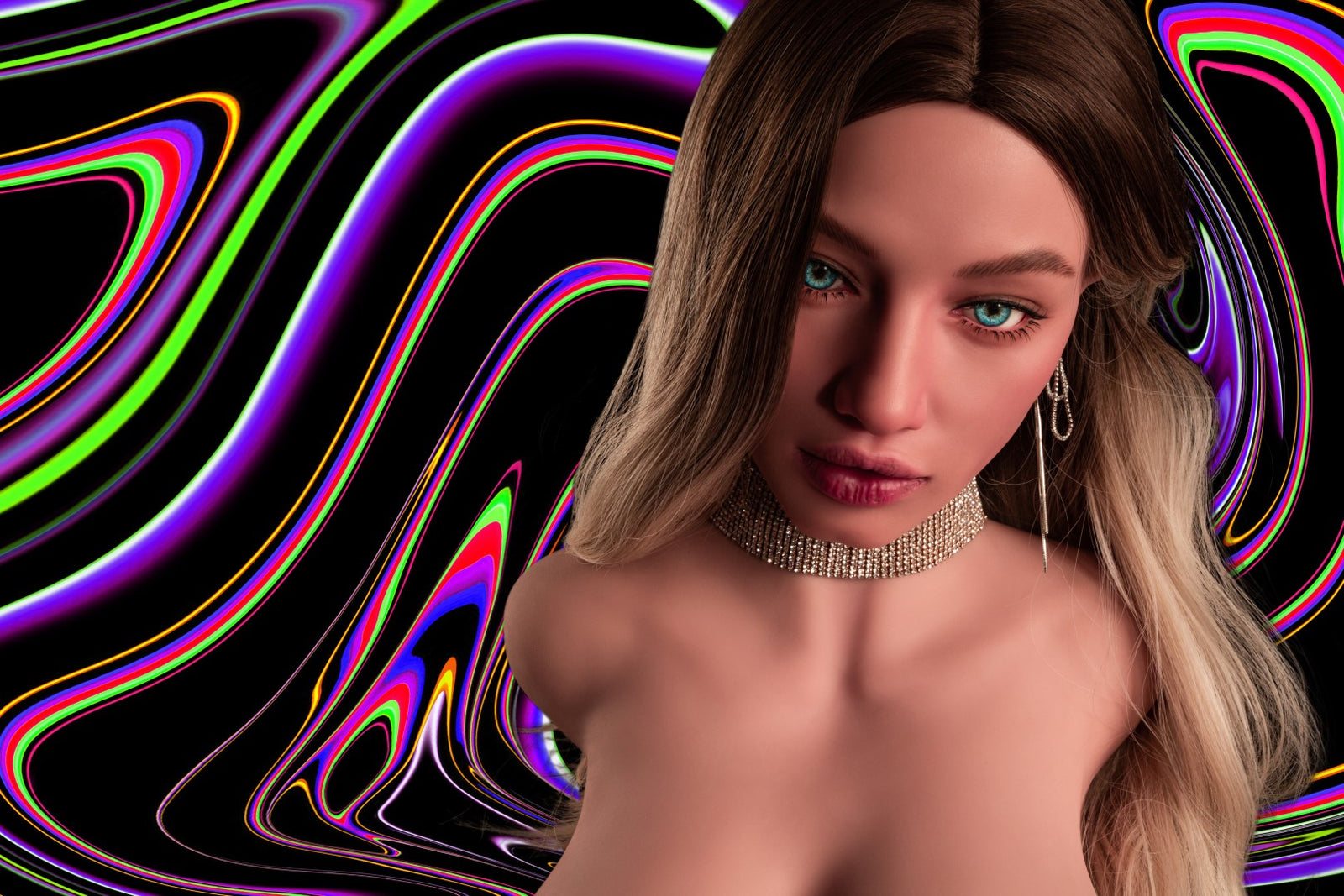 Sola Torso sexdukke (Climax Doll Pro 110cm L-cup TPE+silikone)