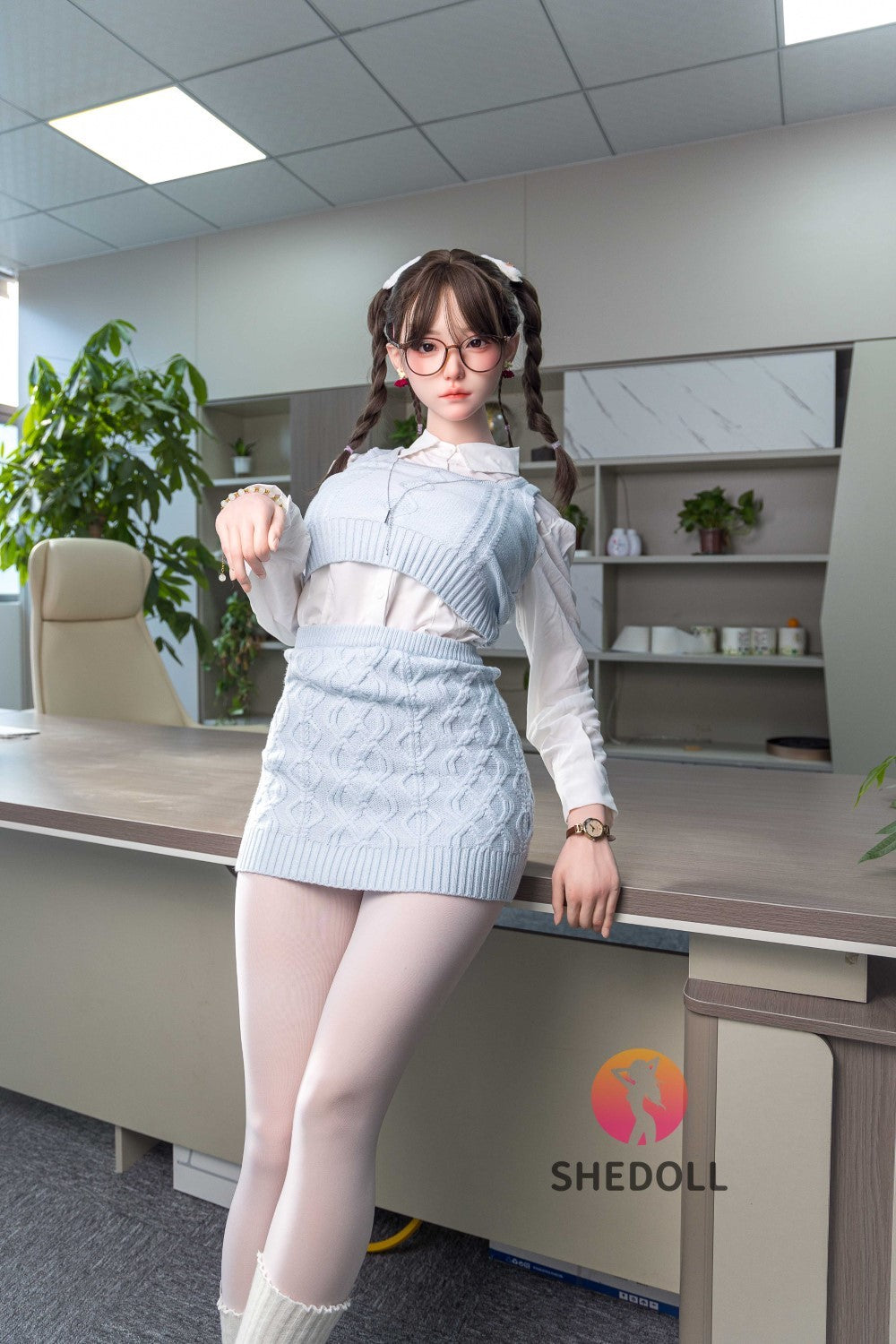 Cheryl sexdukke (SHEDOLL 165 cm e-cup #SH045 silikone)