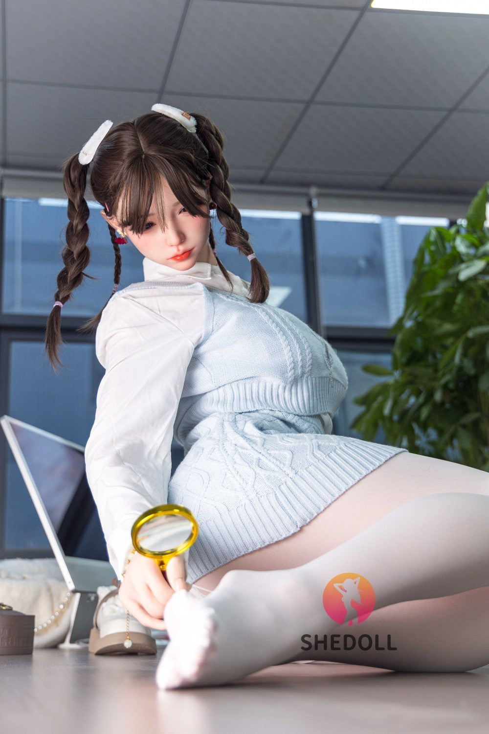Cheryl sexdukke (SHEDOLL 165 cm e-cup #SH045 silikone)