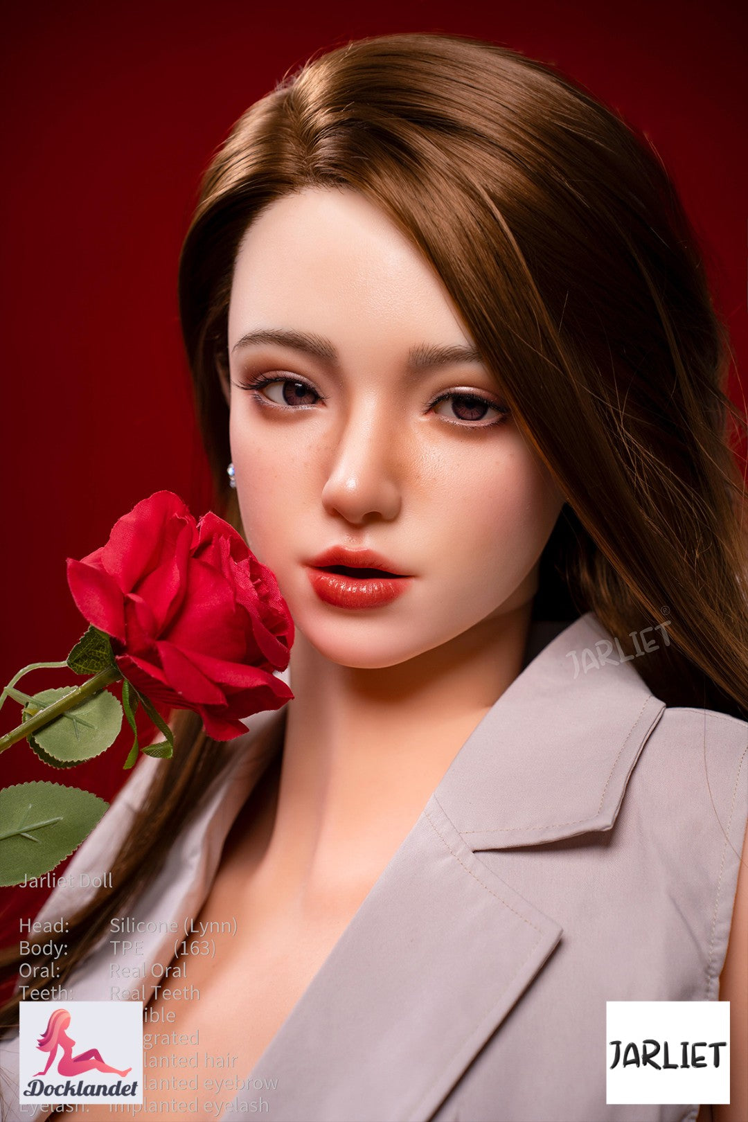 Lynn sexdukke (Jarliet 163 cm D-cup TPE+silikone)
