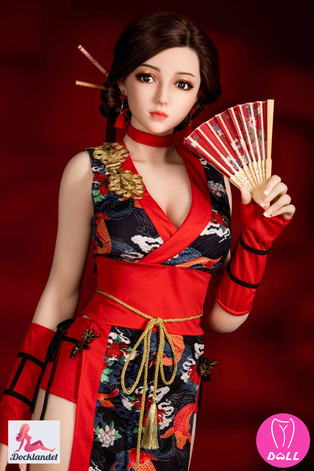 Jolene sexdukke (YJL Doll 165 cm D-cup #439 TPE+silikone)