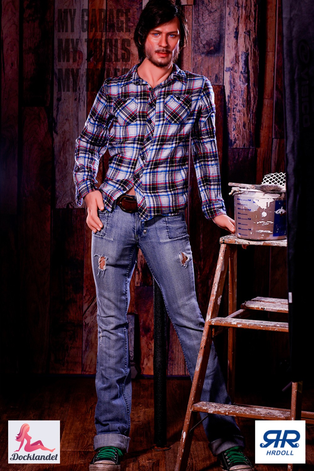 Han sexdukke Jonathan (HRDoll 167 cm #17 TPE+silikone)