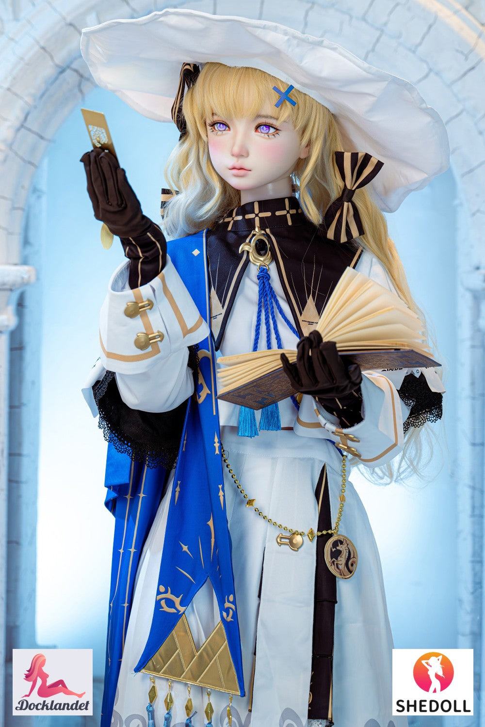 Phoebe sexdukke (SHEDOLL 152 cm A-cup #SH189 2.0 TPE+silikone)