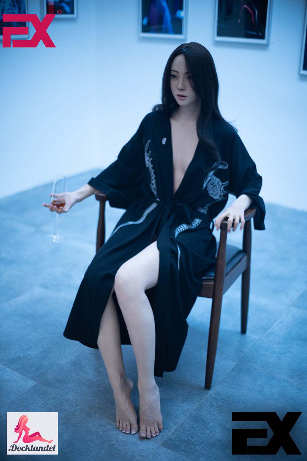 Jie Clone sexdukke (EXDoll 166 cm B-cup #Exclone silikone)