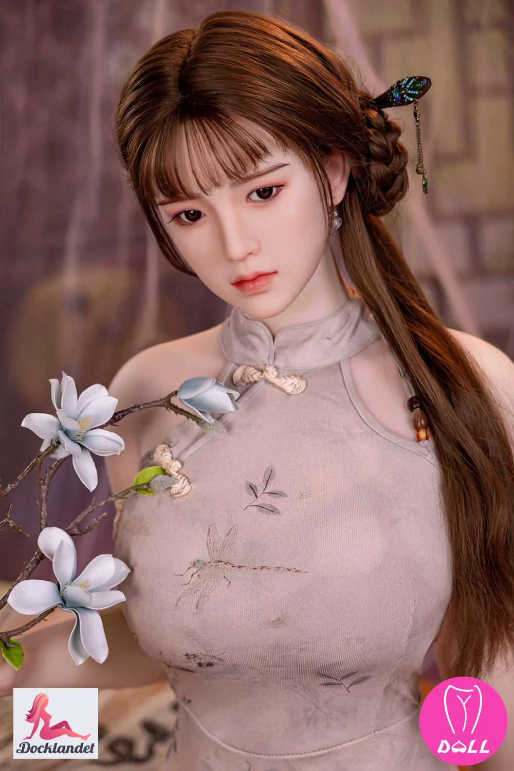 Emmy sexdukke (YJL Doll 165 cm D-cup #396 TPE+silikone)