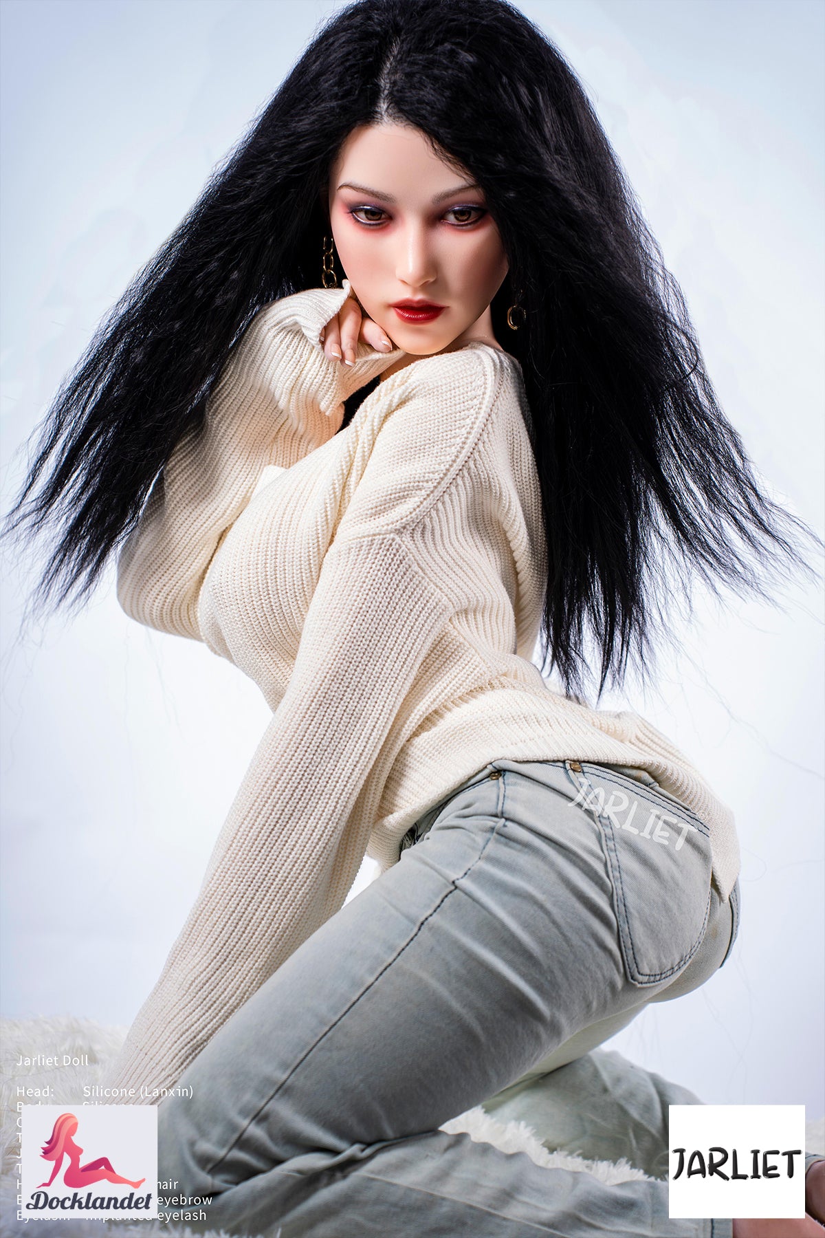 Lanxin 2 sexdukke (Jarliet 148 cm E-cup silikone)