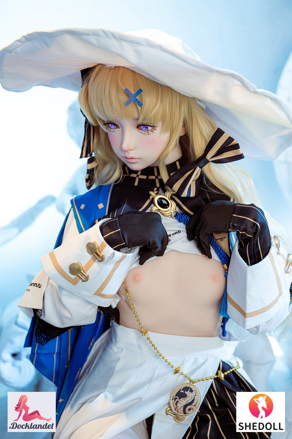 Phoebe sexdukke (SHEDOLL 152 cm A-cup #SH189 2.0 TPE+silikone)