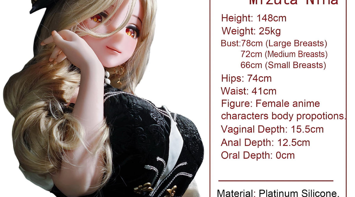 Mizuta Nina sexdukke (Elsa Babe 148 cm AHR019 silikone)