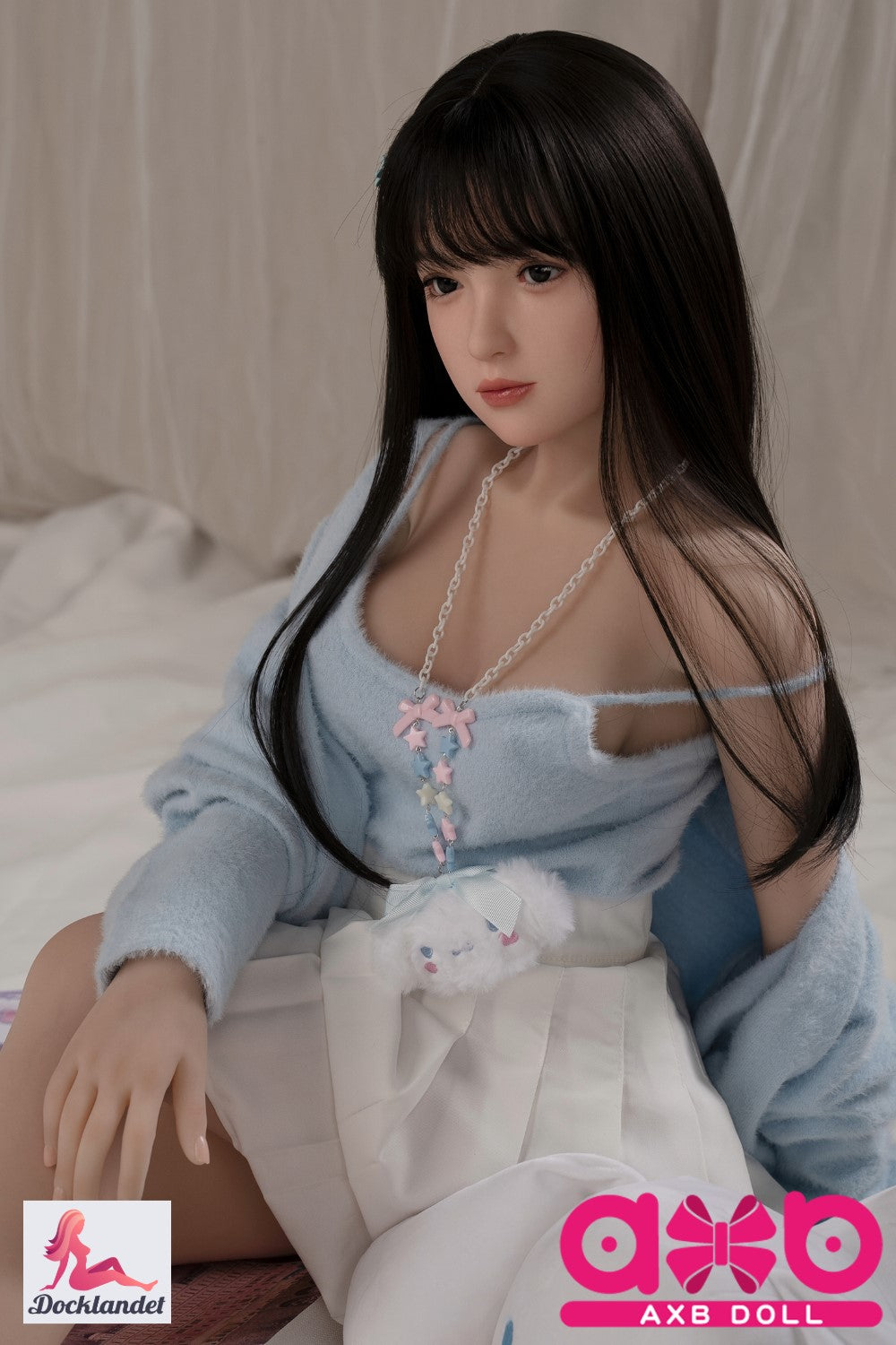 Keiko sexdukke (AXB Doll 140 cm C-cup GD30-1 TPE+silikone)