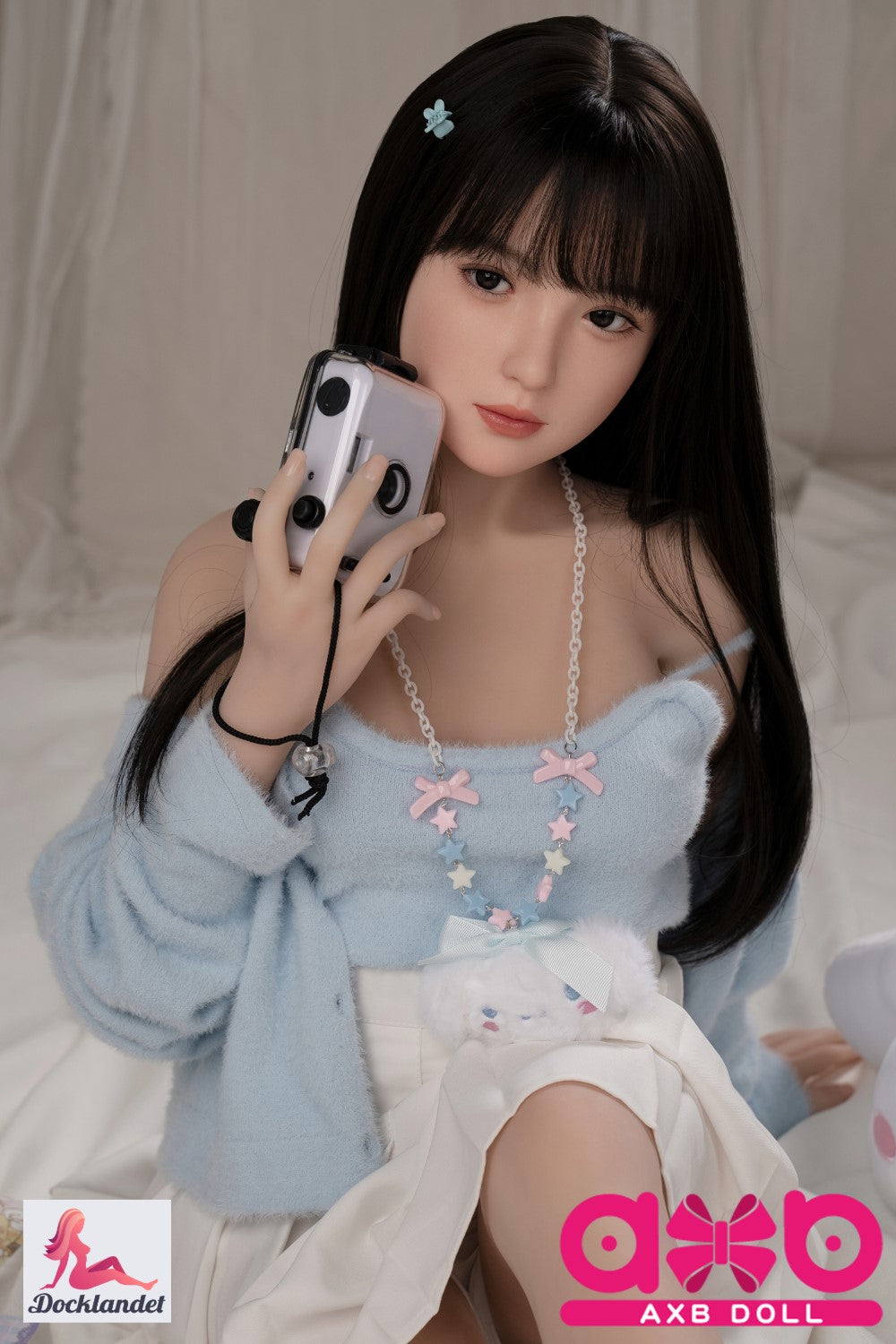 Keiko sexdukke (AXB Doll 140 cm C-cup GD30-1 TPE+silikone)