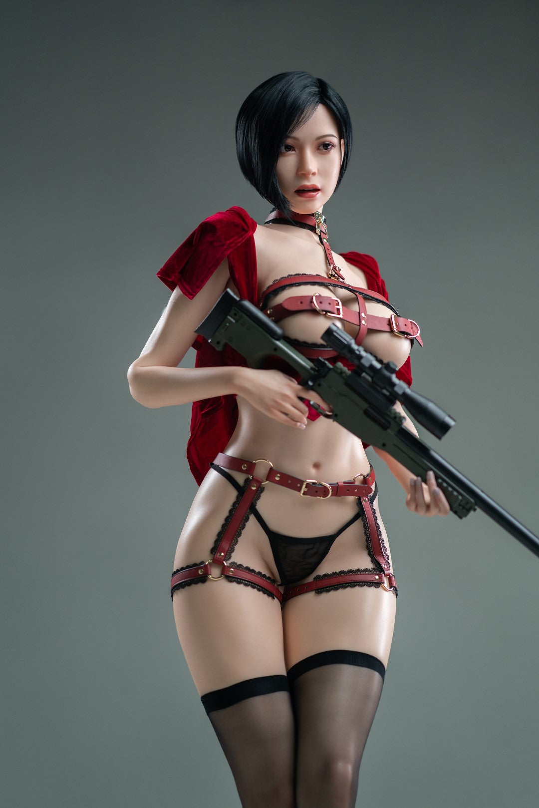 Ada Wong sexdukke (Game Lady 171 cm G-cup nr. 21 silikone)