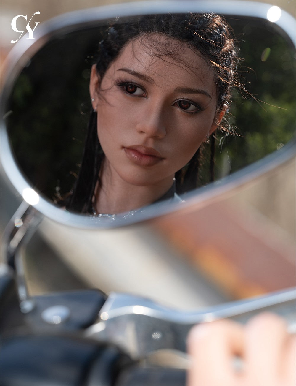 Amber sexdukke (TOP CYDOLL 170 cm D-cup TPE+silikone)