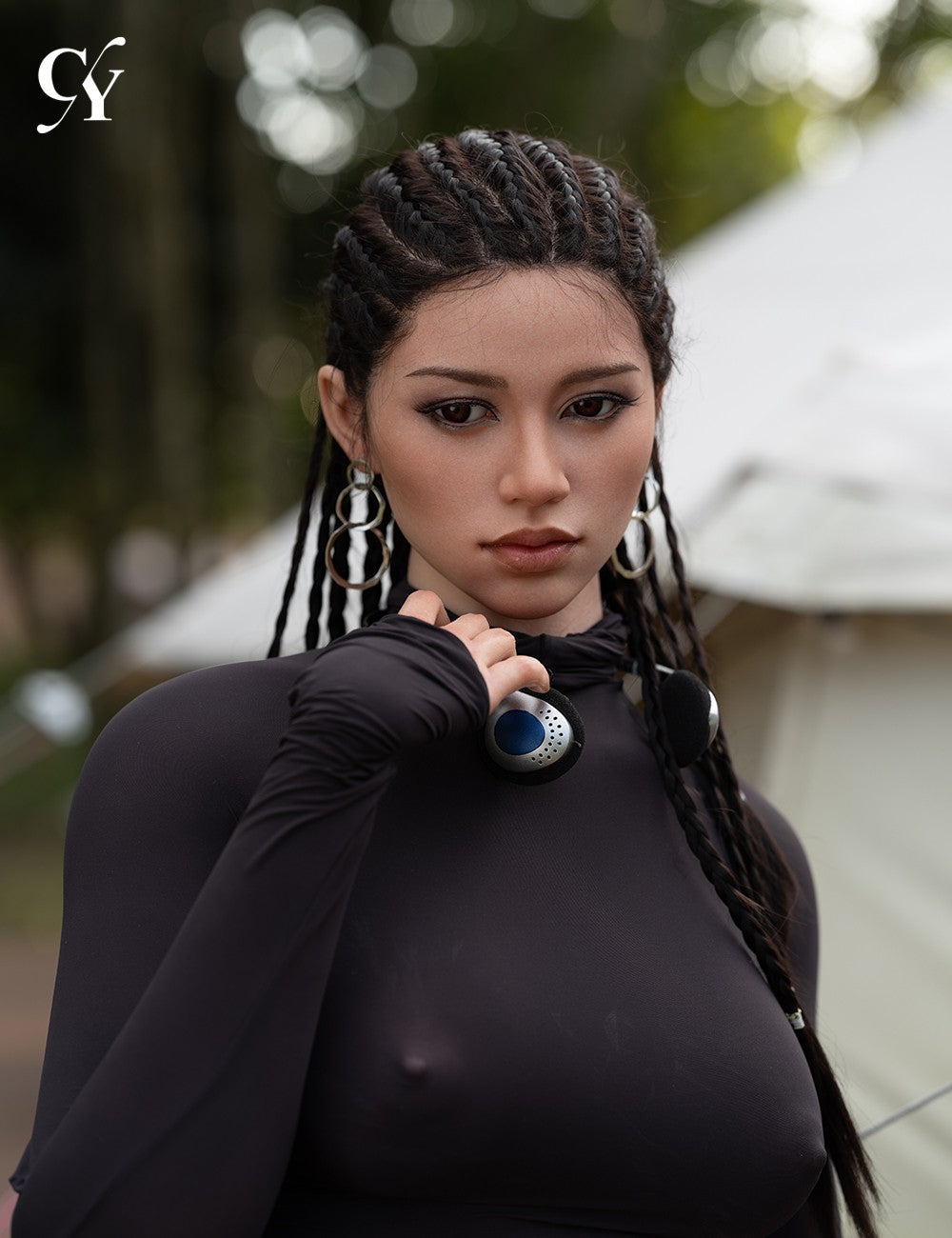 Amber sexdukke (TOP CYDOLL 170 cm d-cup TPE+silikone)