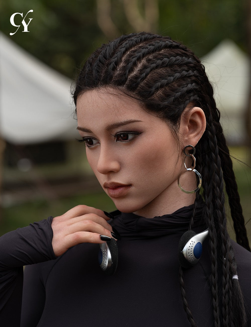 Amber sexdukke (TOP CYDOLL 170 cm D-cup TPE+silikone)