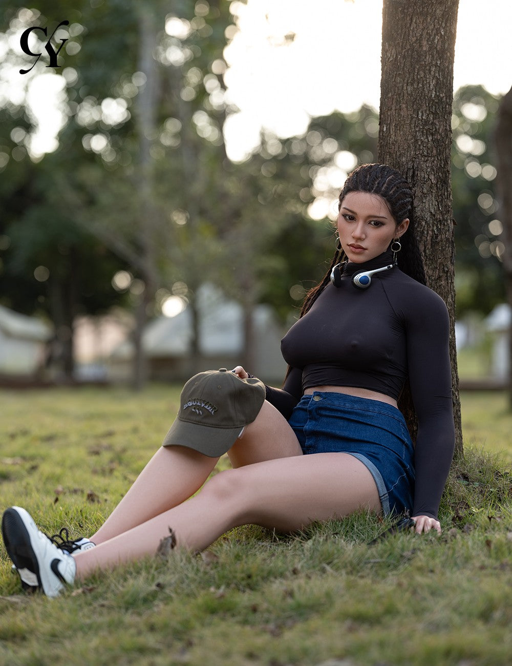 Amber sexdukke (TOP CYDOLL 170 cm D-cup TPE+silikone)