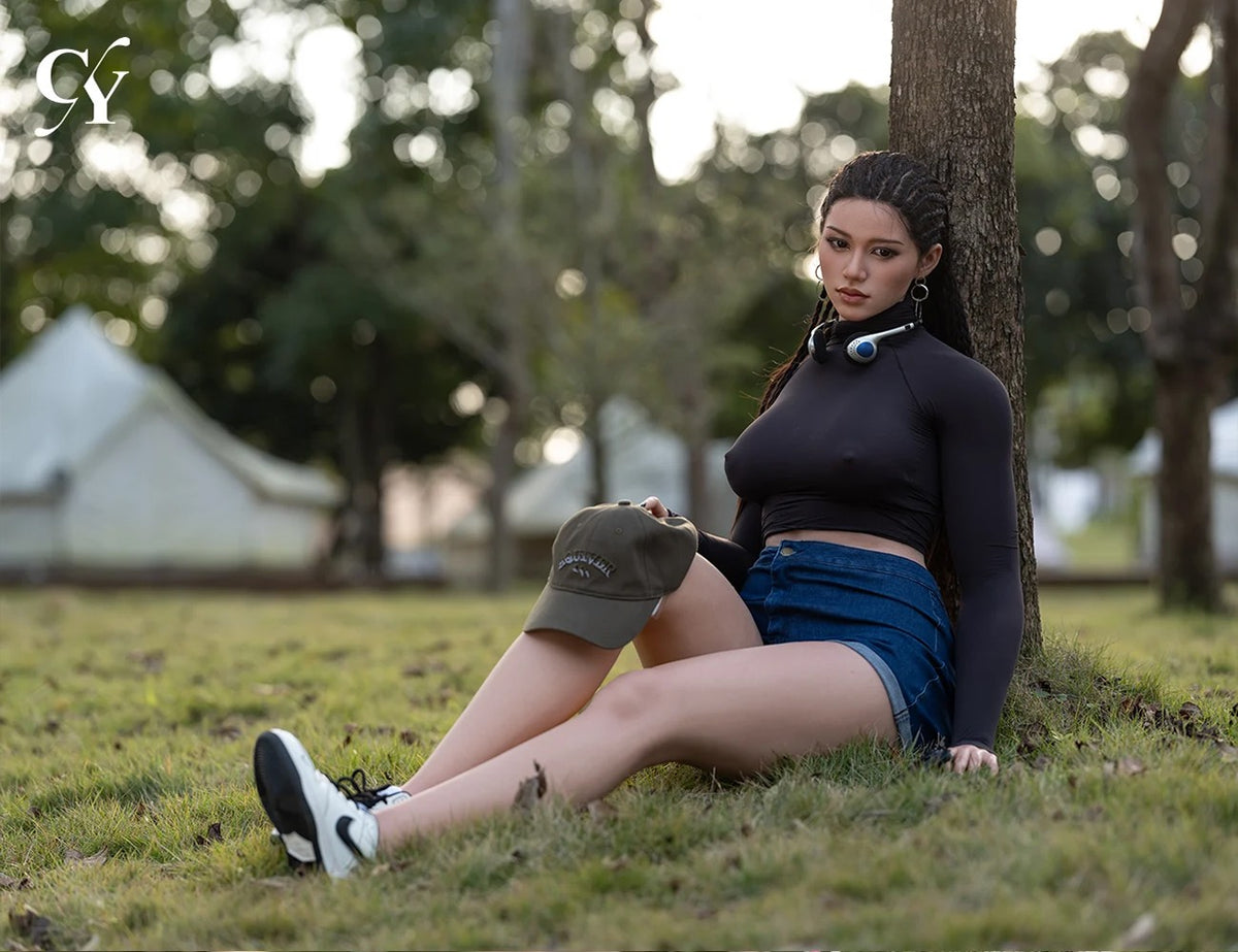 Amber sexdukke (TOP CYDOLL 170 cm D-cup TPE+silikone)