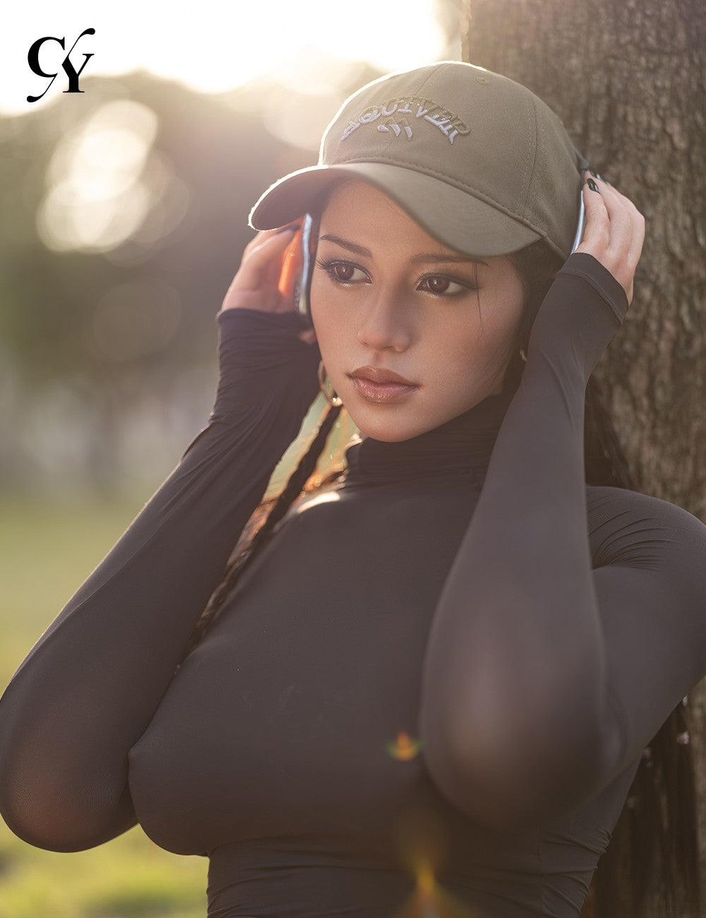 Amber sexdukke (TOP CYDOLL 170 cm D-cup TPE+silikone)