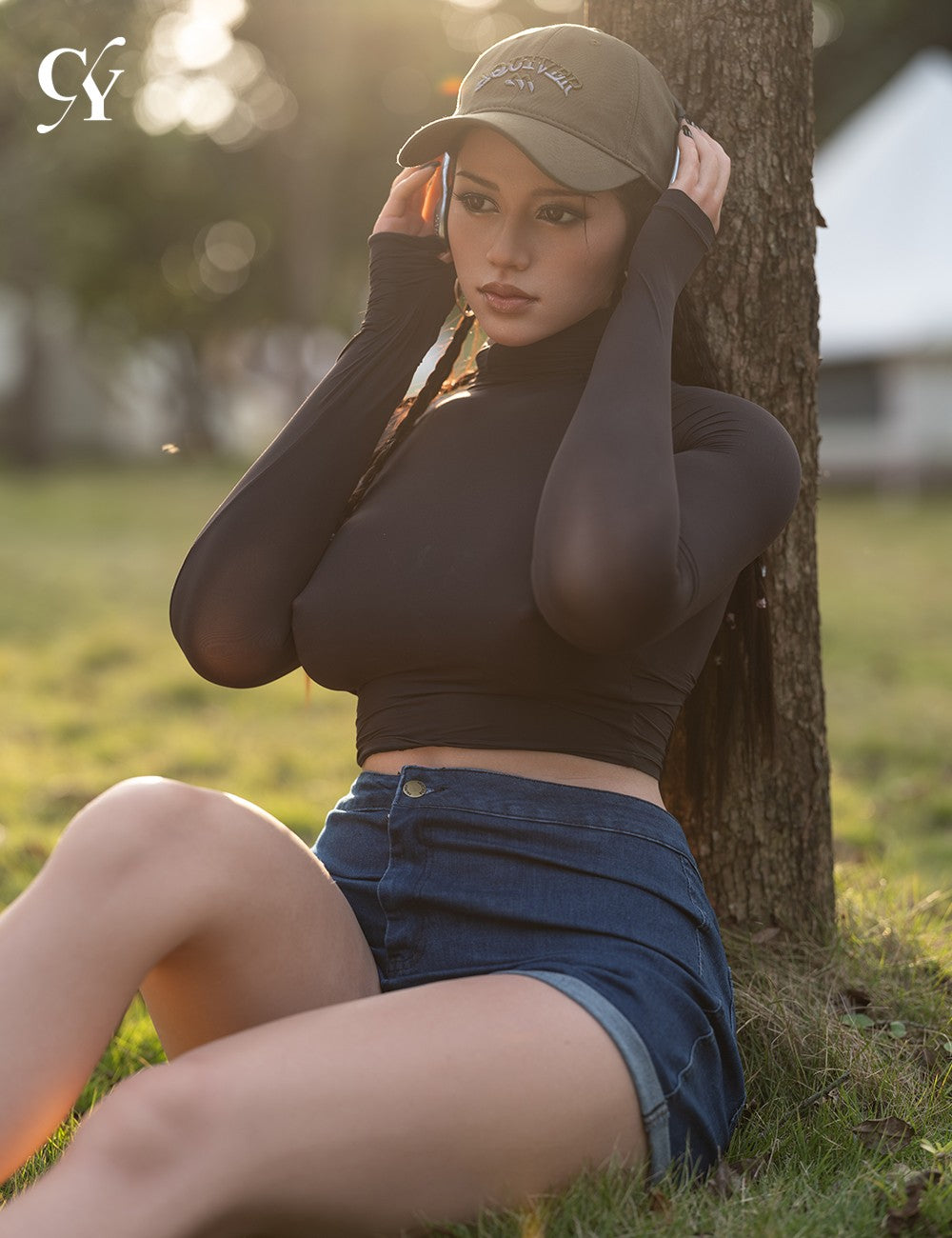 Amber sexdukke (TOP CYDOLL 170 cm D-cup TPE+silikone)