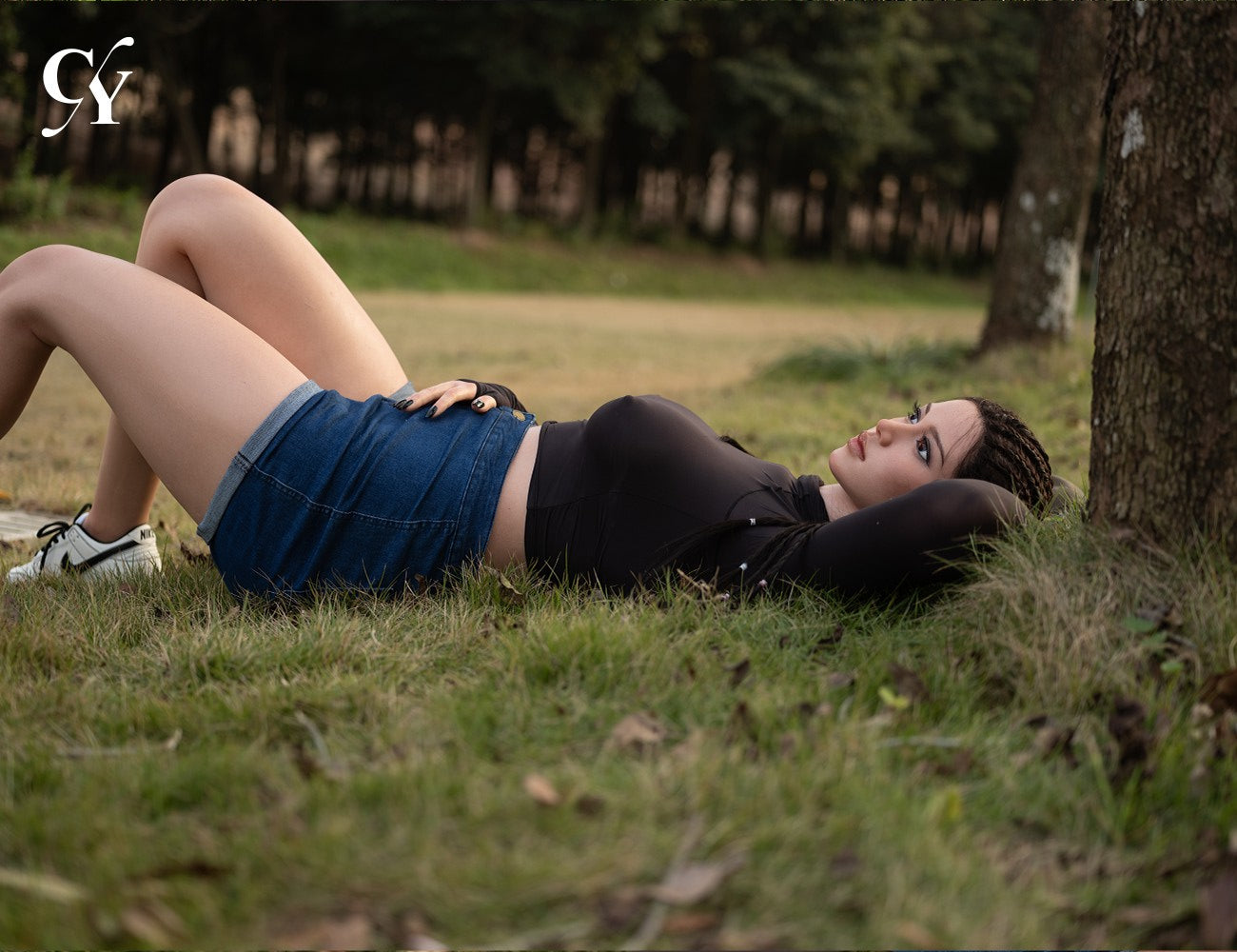 Amber sexdukke (TOP CYDOLL 170 cm D-cup TPE+silikone)