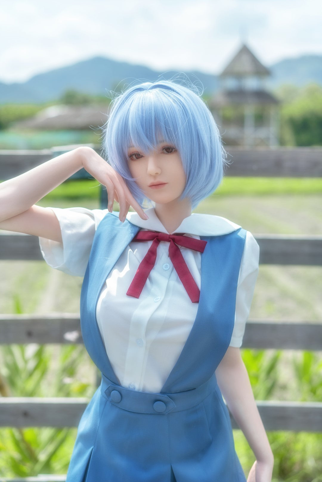 Rei sexdukke (Game Lady 156 cm d-cup Anime nr. 03 silikone)