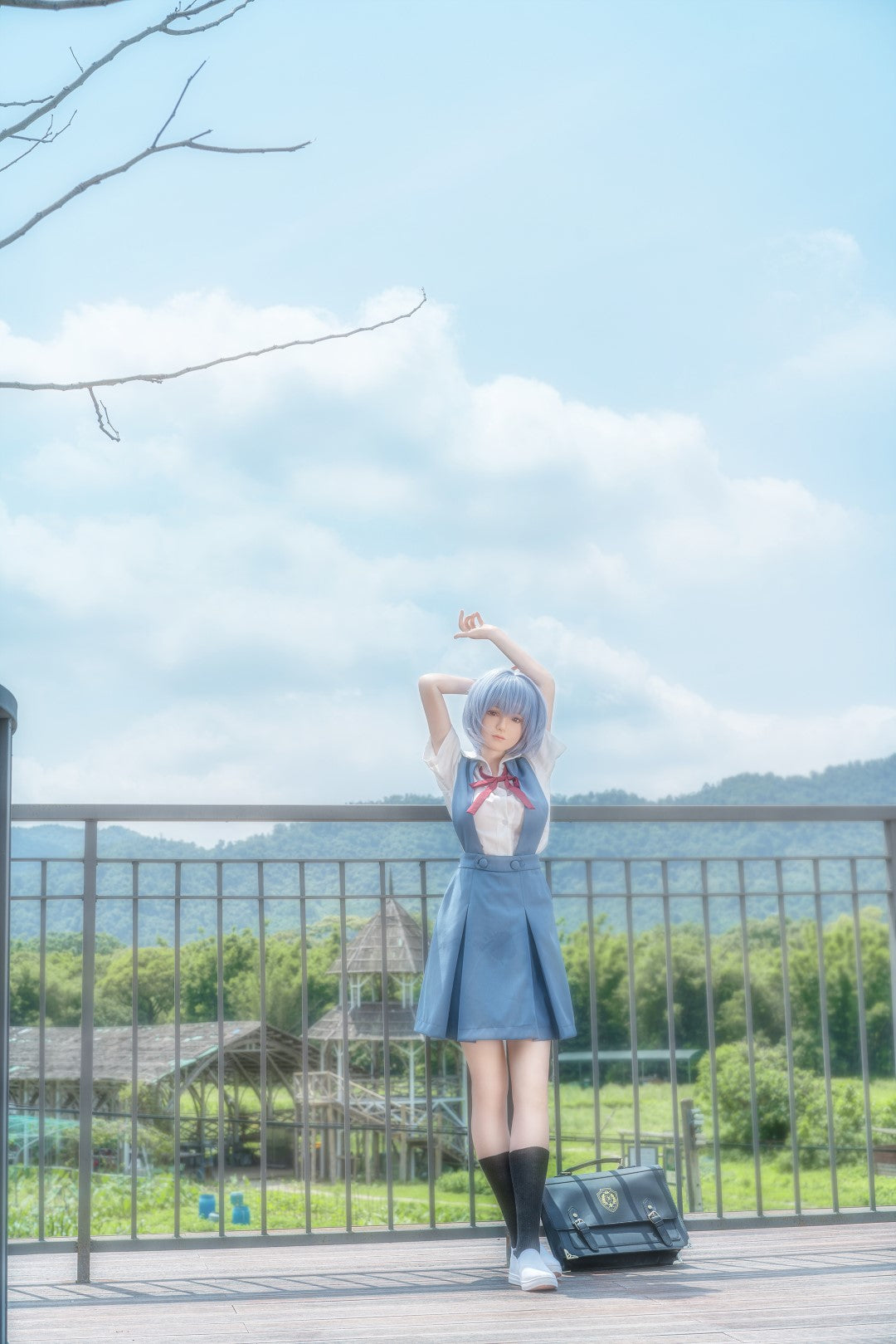 Rei sexdukke (Game Lady 156 cm D-cup Anime nr.03 silikone)