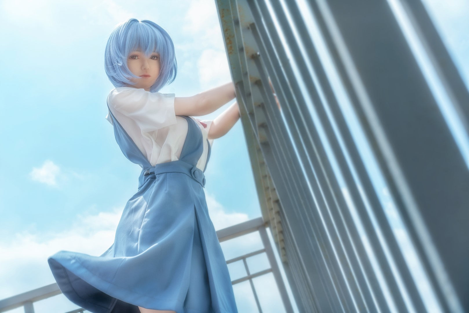Rei sexdukke (Game Lady 156 cm d-cup Anime nr. 03 silikone)
