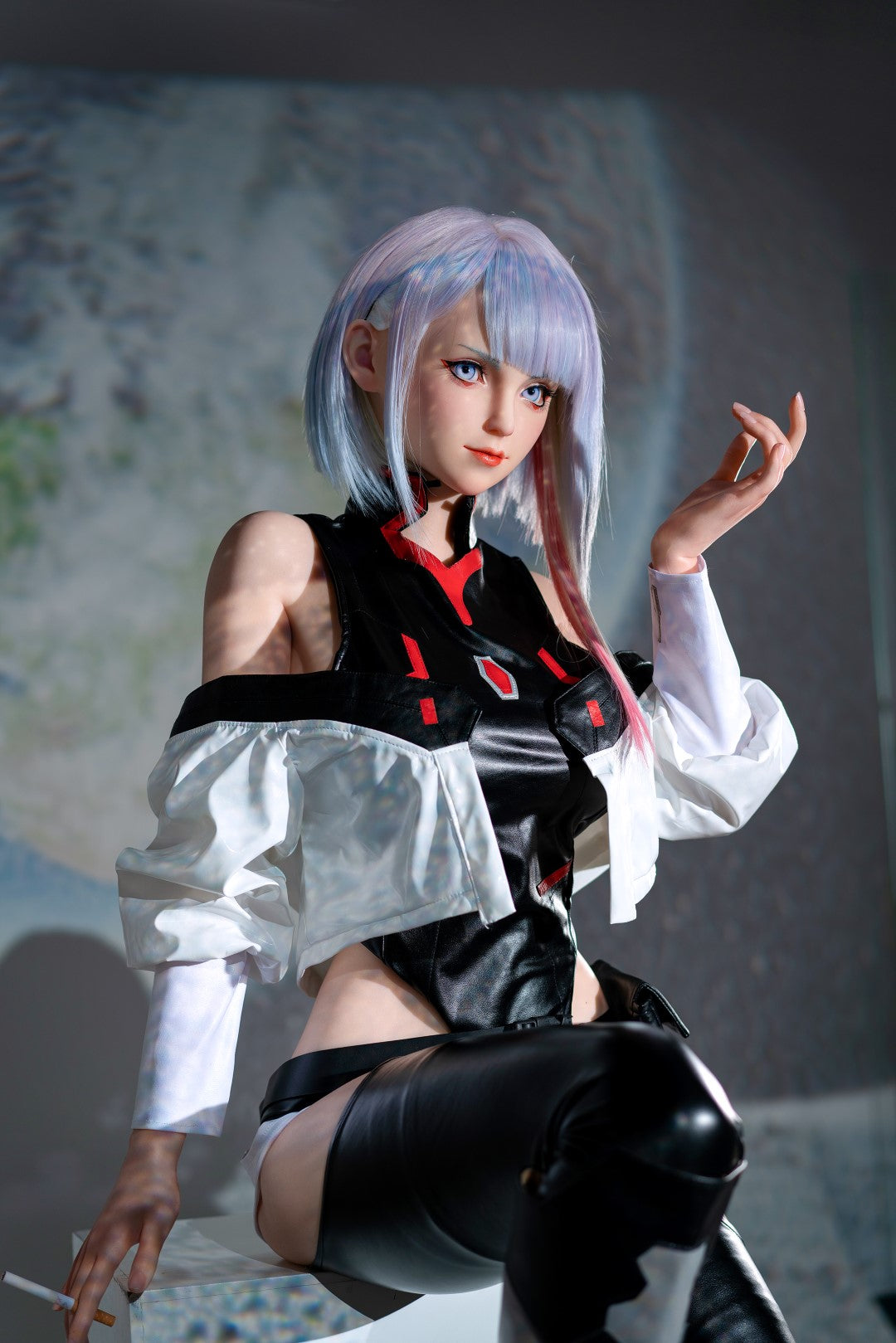Lucyna sexdukke (Game Lady 156 cm d-cup Anime No.05 silikone)