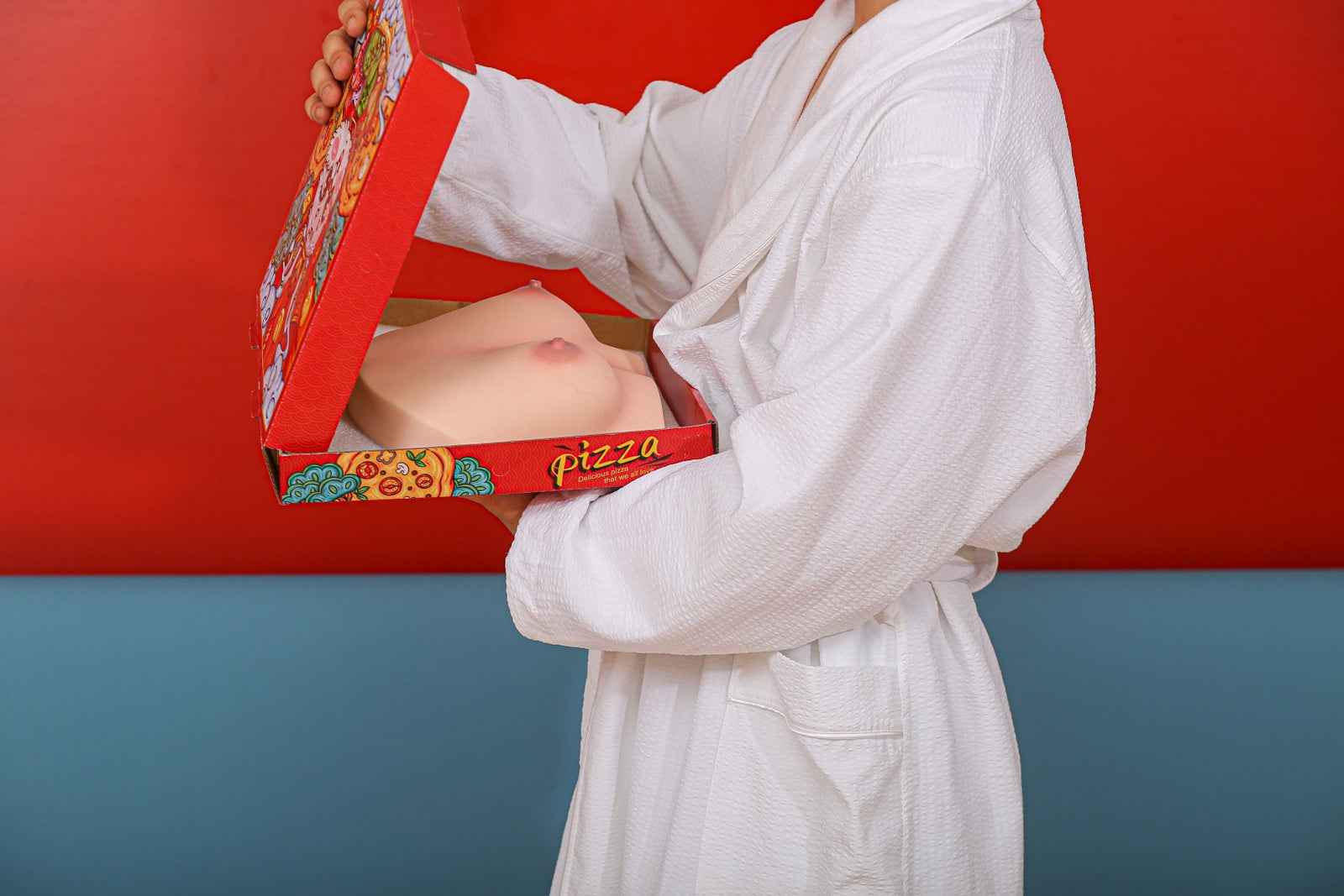 Bryst (S) Torso sexdukke (Climax Doll Pro A-cup silikone)