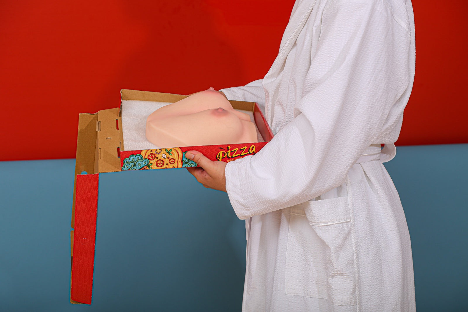 Bryst (S) Torso sexdukke (Climax Doll Pro A-cup silikone)