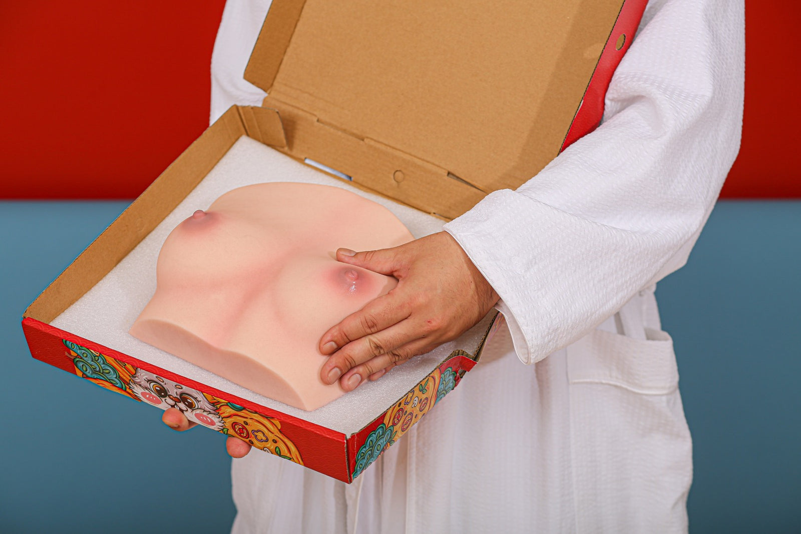 Bryst (S) Torso sexdukke (Climax Doll Pro A-cup silikone)