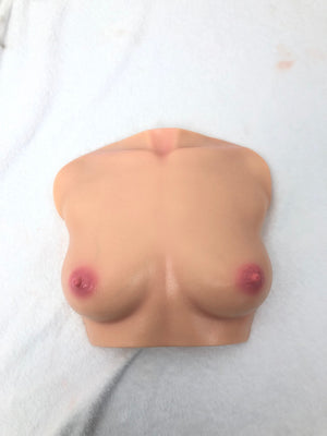 Bryster (r) overkropp sexdukke (Climax Doll Pro B-cup silikone)