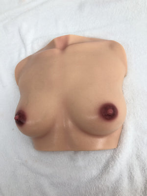 Bryster (r) overkropp sexdukke (Climax Doll Pro B-cup silikone)