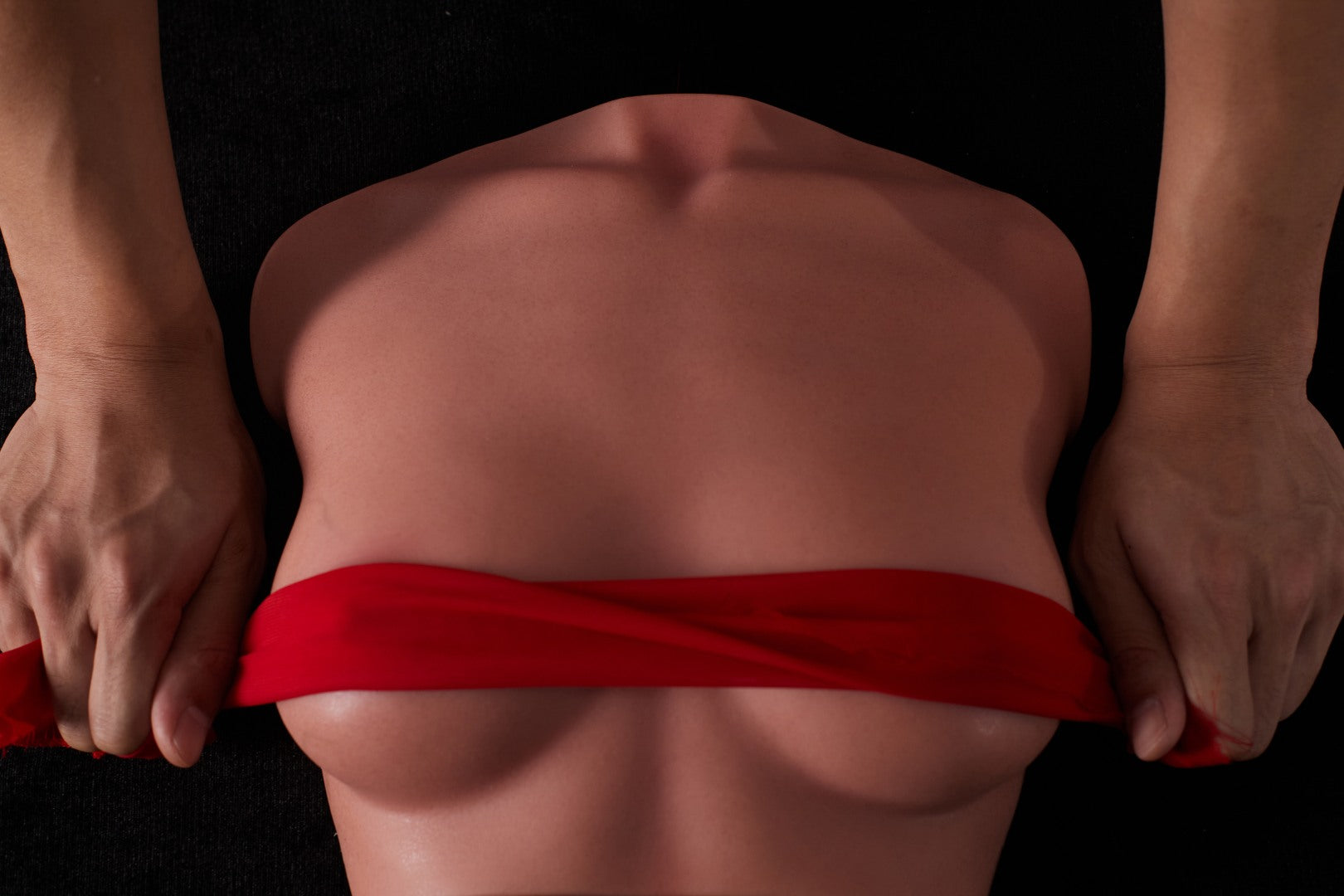 Bryster (r) overkropp sexdukke (Climax Doll Pro B-cup silikone)