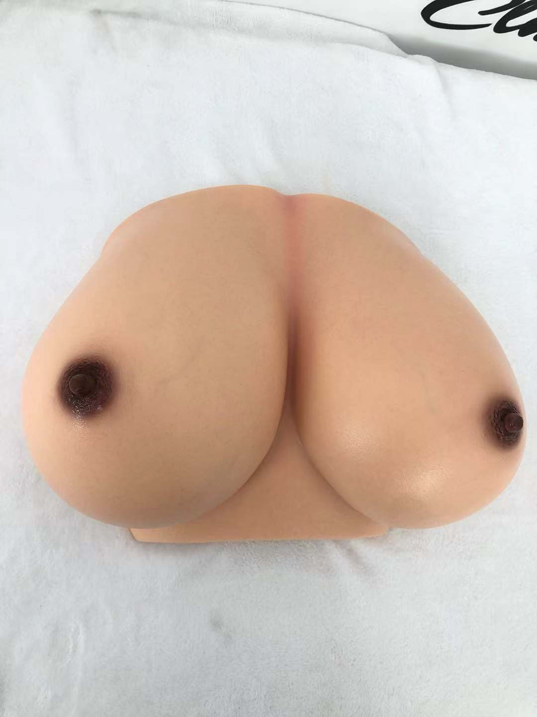 Bryst (L) Torso sexdukke (Climax Doll Pro F-cup silikone)