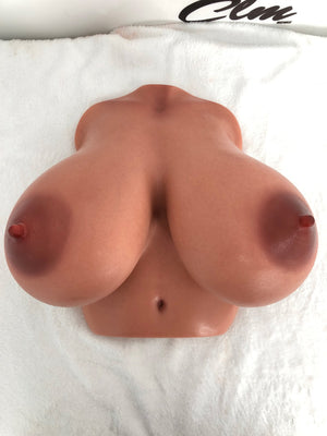 Breasts (XL) overkropp sexdukke (Climax Doll Procup silikone)
